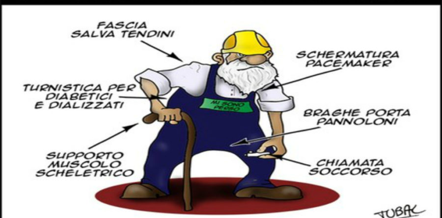 L’INVECCHIAMENTO NEL MONDO DEL LAVORO -RISCHIO DI GENERE